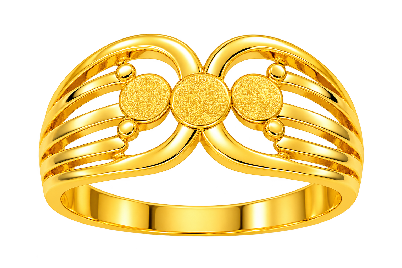 22KT Gold Designer Ring