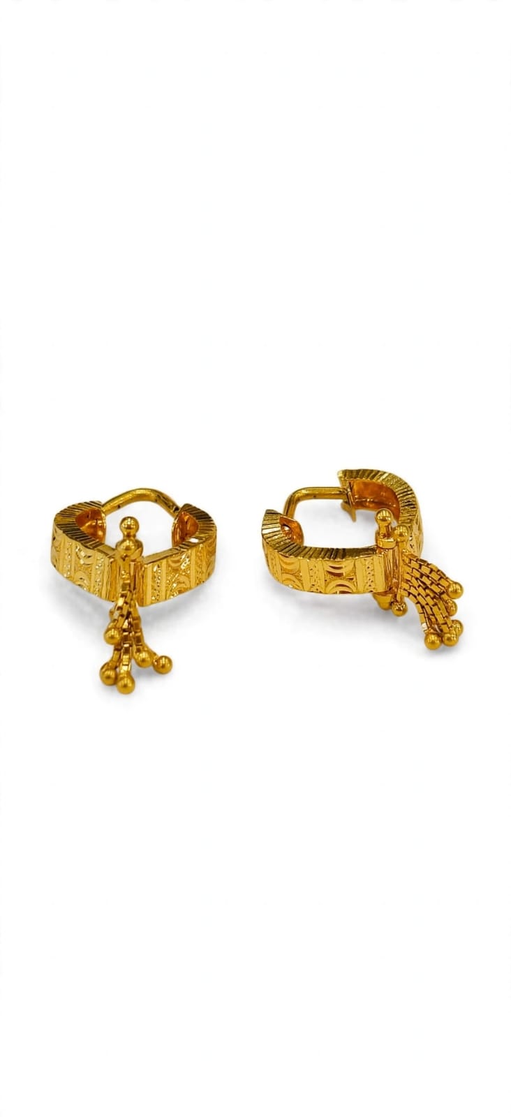 22ct Gold Bali - Latkan Design
