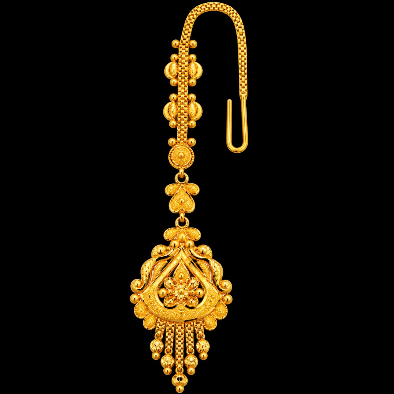 Elegant 22ct Gold Maang Tika 🌟