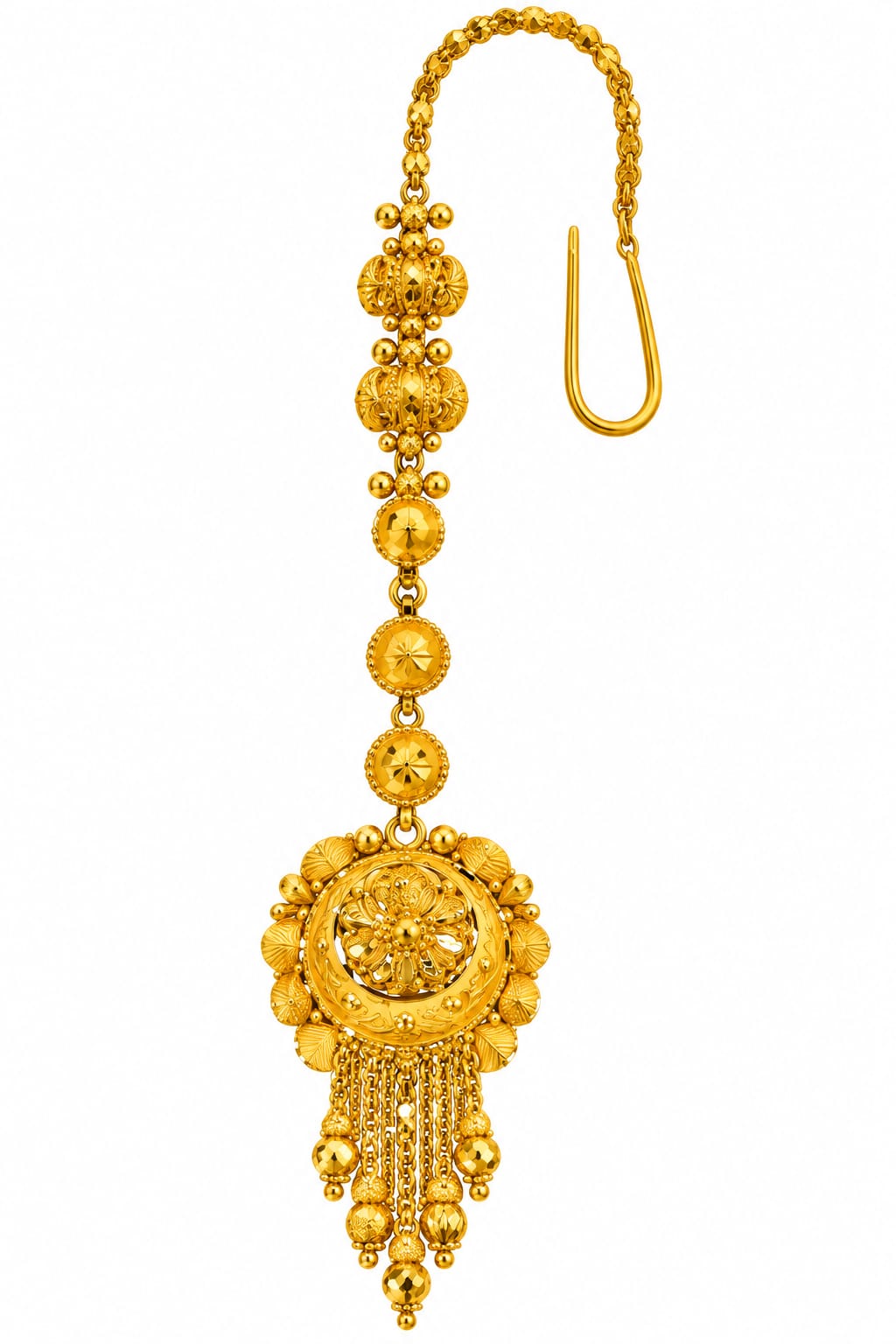 22ct Hallmark Gold Maang Tika