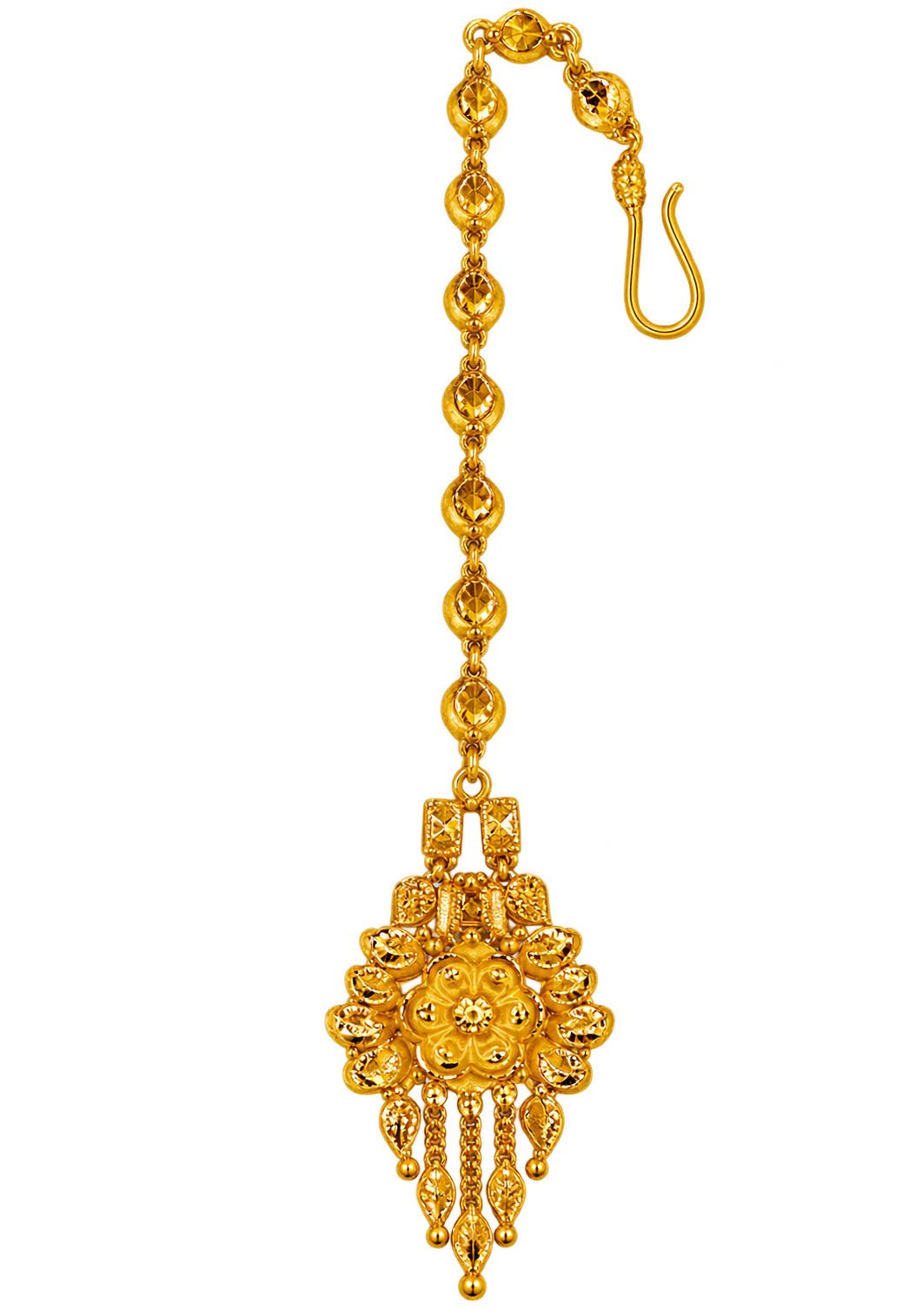 22ct Hallmark Gold Maang Tika