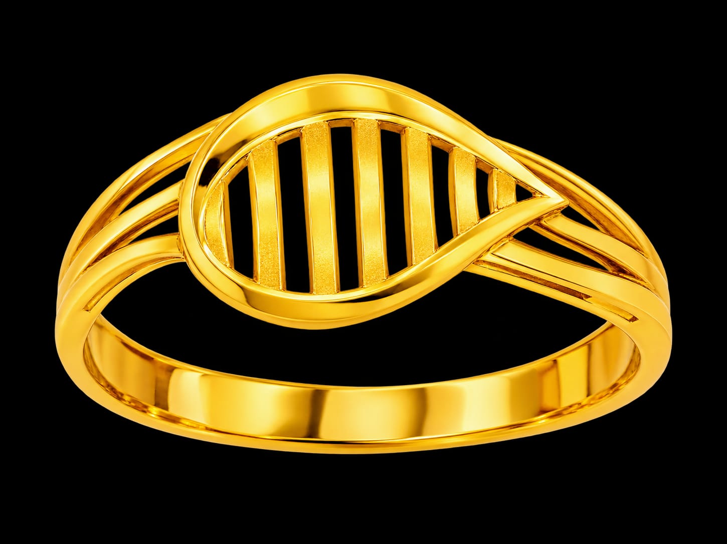 22ct Hallmark Gold Designer Ring